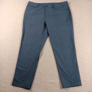 Lululemon Pants Mens 36x28 Blue ABC Classic Fit 5 Pocket Stretch Chino Golf